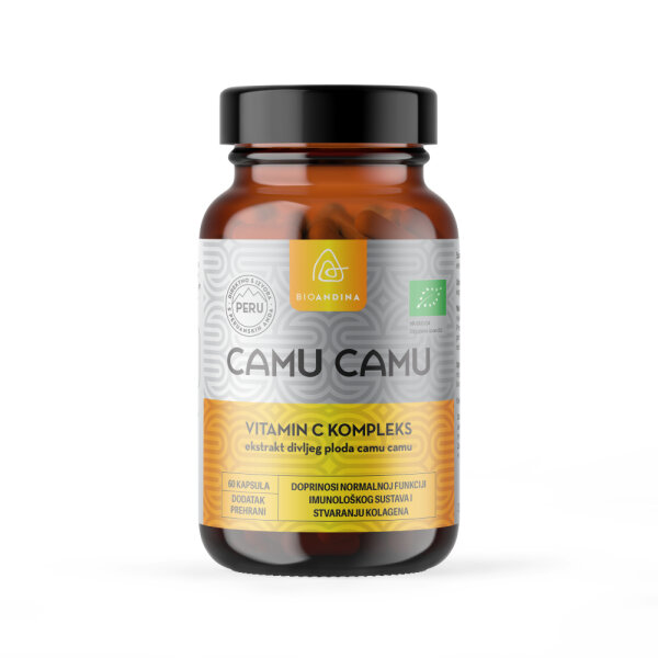 Bioandina Camu Camu Vitamin C kompleks 60 kapsula