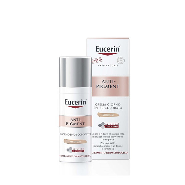 Eucerin Anti-pigment tonirana krema za lice SPF30 srednje tamna nijansa 50 ml