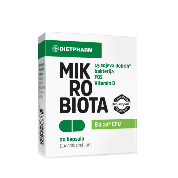 Dietpharm Mikrobiota 20 kapsula