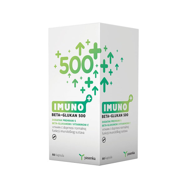 Yasenka Imuno beta glukan 500 60 kapsula