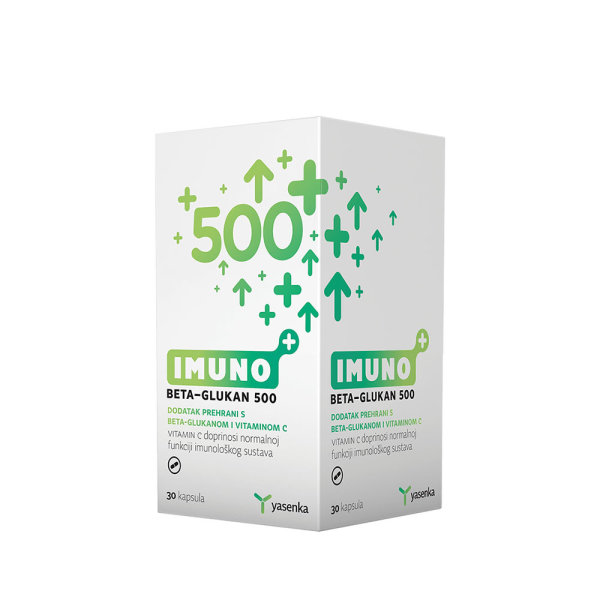 Yasenka Imuno beta glukan 500 30 kapsula