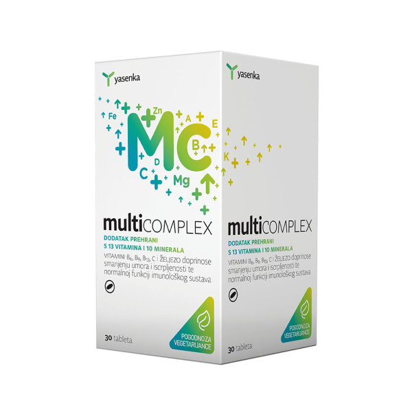 Yasenka Multicomplex vitamini i minerali 30 obloženih tableta