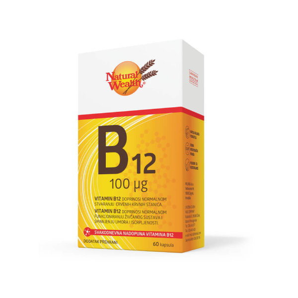 Natural Wealth Vitamin B12 60 kapsula