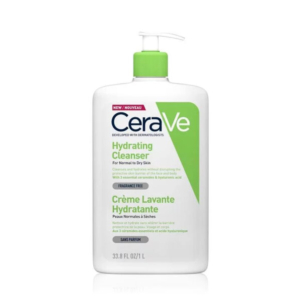 CeraVe Hidratantna emulzija za čišćenje za normalnu do suhu kožu 1000 ml