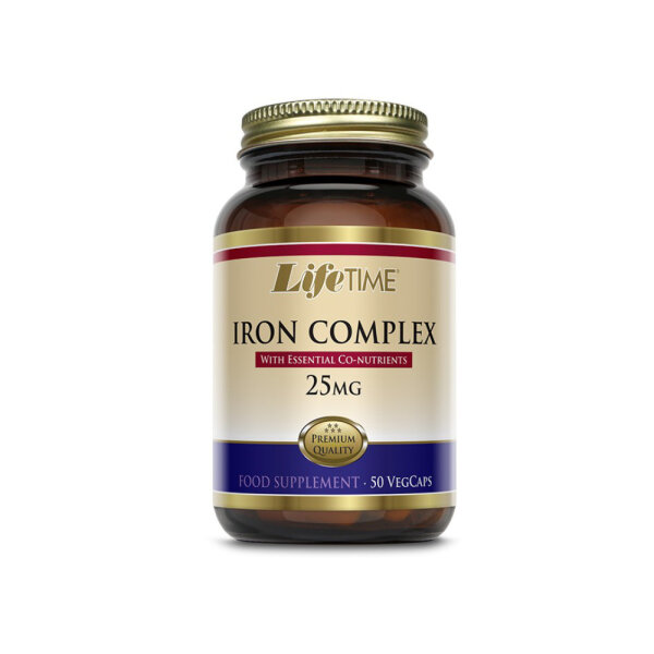 LifeTime Iron Complex 25 mg 50 kapsula