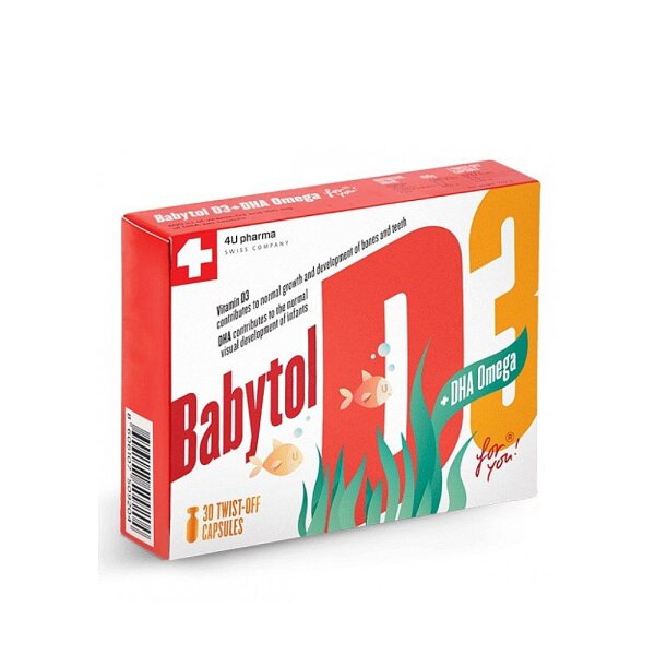 Babytol D3+omega 30 kapsula