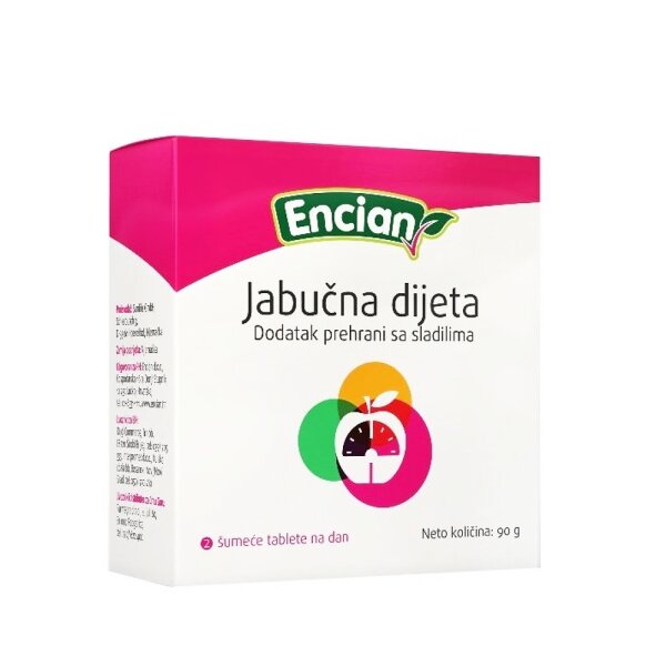 Encian Jabučna dijeta 20 šumećih tableta