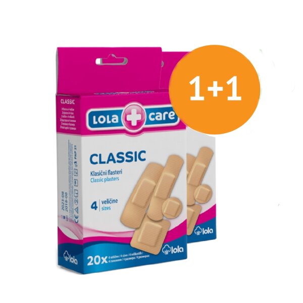 Flaster Lola Care Classic 20 komada