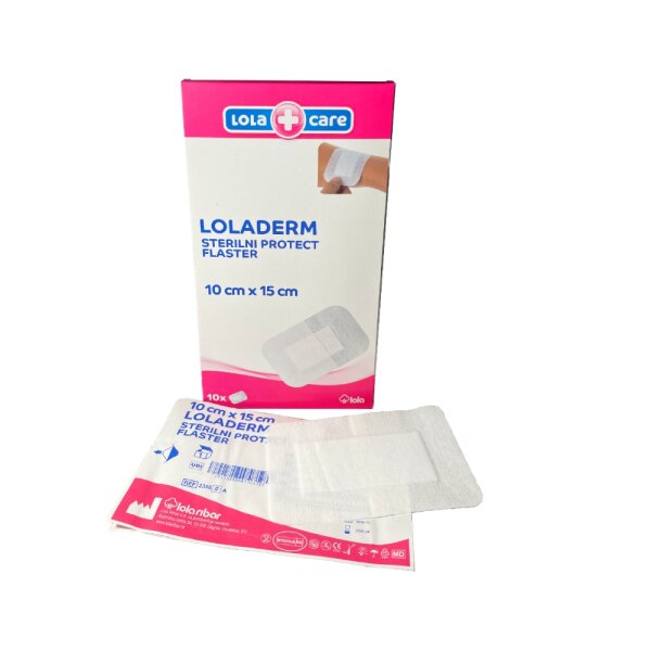 Lola Care Loladerm sterilni flaster 10 x 5 cm 1 komad