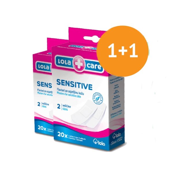 Flaster Lola Care Sensitive 20 komada u 2 veličine