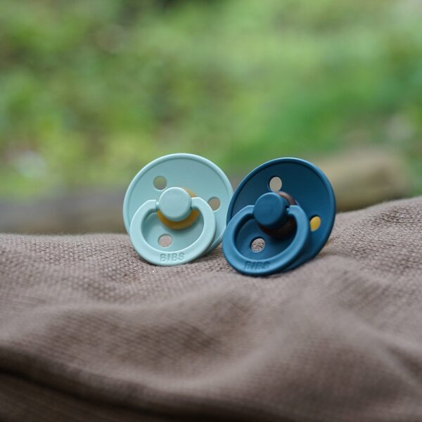 Bibs Duda Colour kaučuk 1 Nordic Mint/Forest lake