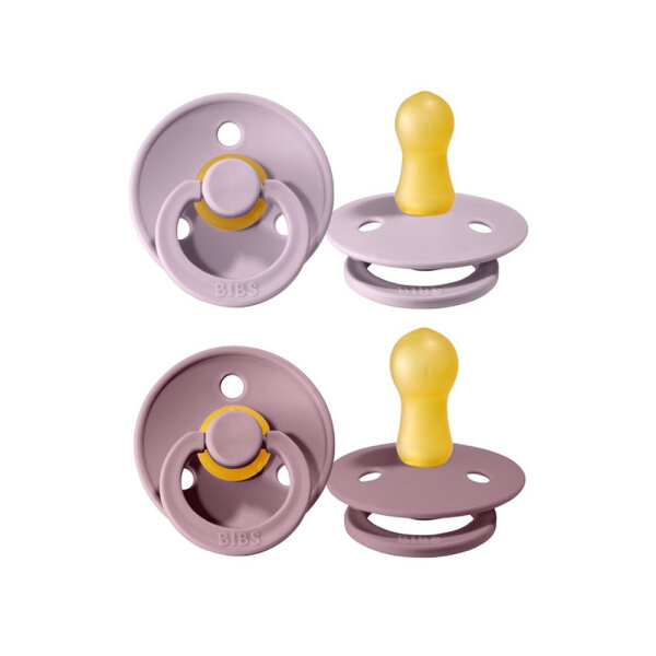 Bibs Duda Colour kaučuk 1 Dusky Lilac/Heather