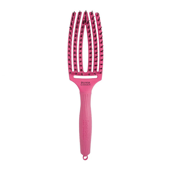 Olivia Garden Fingerbrush Combo Hot Pink četka za kosu