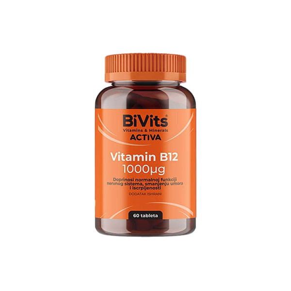 BiVits Activa Vitamin B12 60 tableta