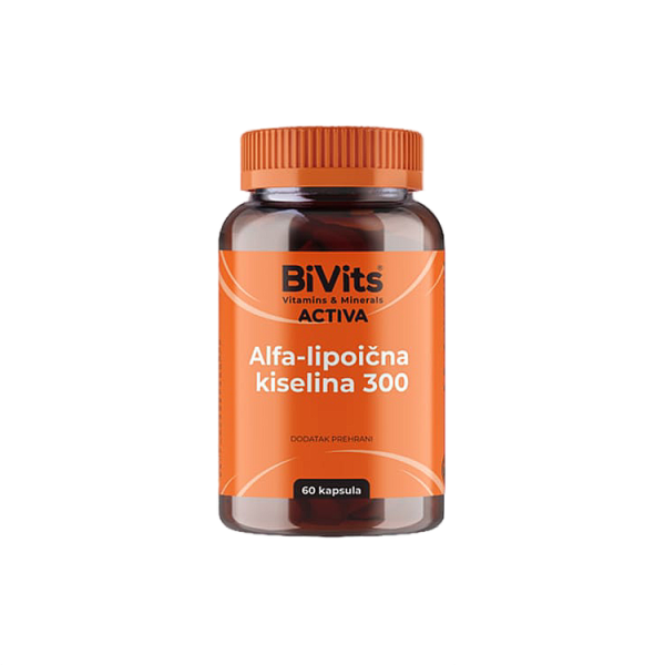 BiVits Activa Alfa-lipoična kiselina 300 mg 60 kapsula