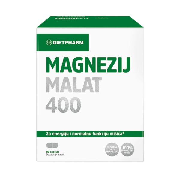 Dietpharm Magnezij Malat 400 80 kapsula