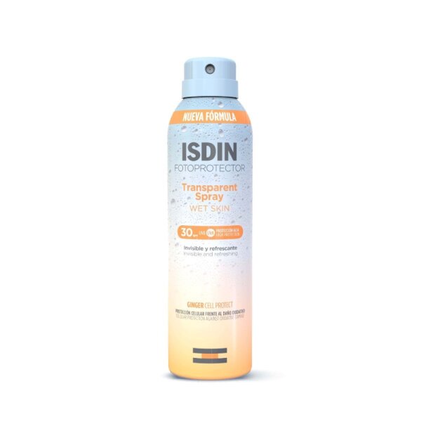 ISDIN Fotoprotector Transparent Spray Wet Skin SPF 30 250 ml