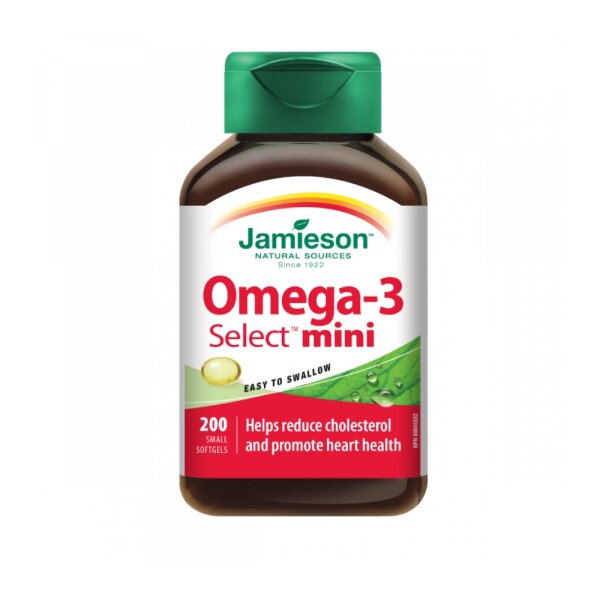 Jamieson omega 3 select mini, 200 kapsula