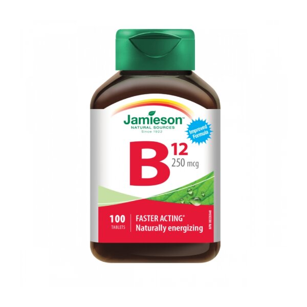 Jamieson vitamin B12 250 μg, 100 tableta