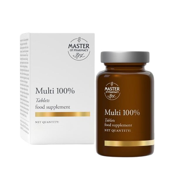 Master of Pharmacy Multi 100% vitamini i minerali 60 kapsula