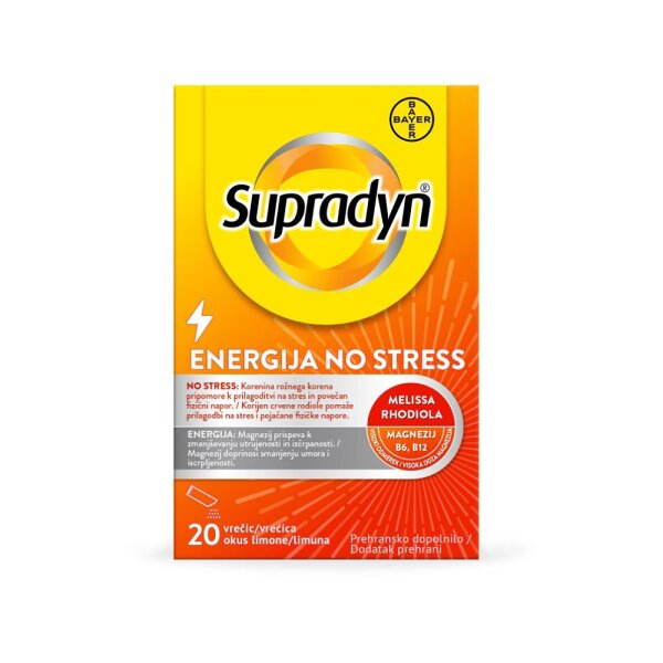 Supradyn Energija No Stress 20 vrećica