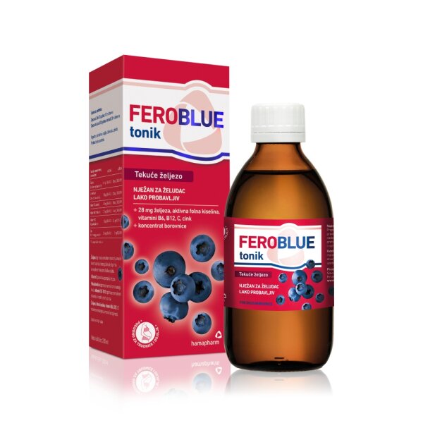 Hamapharm FeroBlue tonik tekuće željezo 200 ml