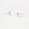Farma Bijoux Hipoalergene naušnice Flat Pearls 6mm PP6C41