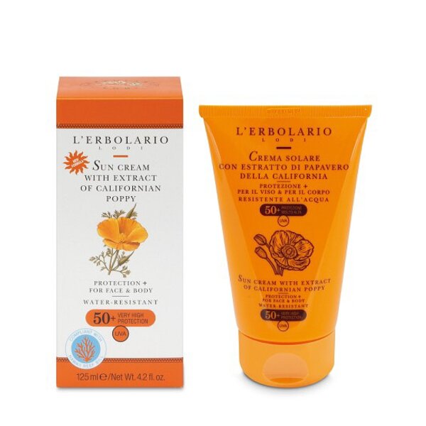 L'erbolario Krema za zaštitu od sunca za lice i tijelo SPF 50+ 125 ml