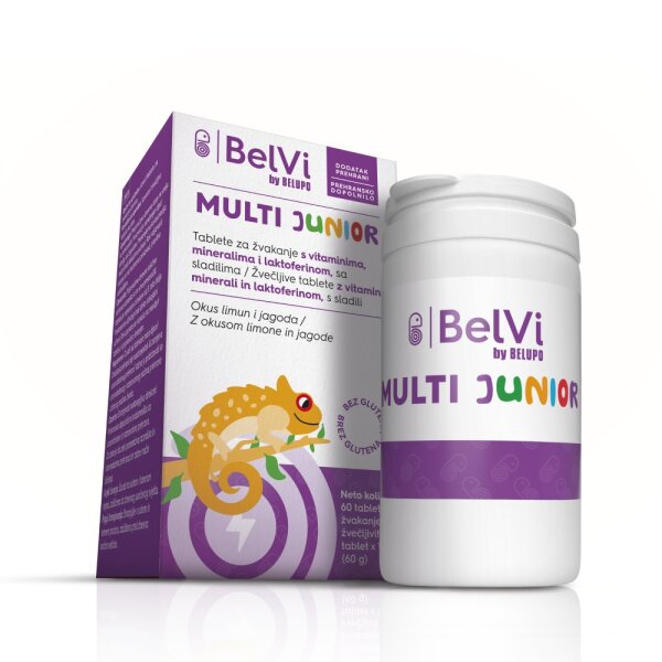 BelVi by Belupo Multi Junior 60 tableta za žvakanje