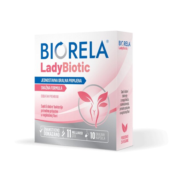 Biorela LadyBiotic 10 kapsula