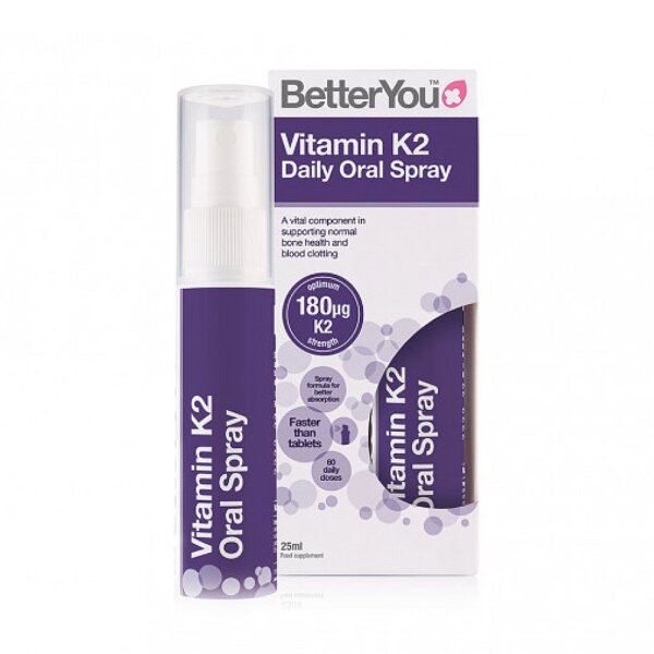 Better You Vitamin K2 oralni sprej 25 ml