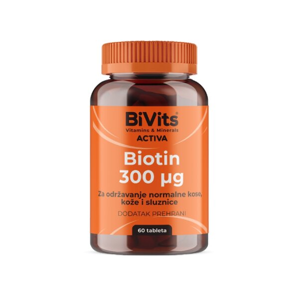 BiVits Activa Biotin 60 tableta