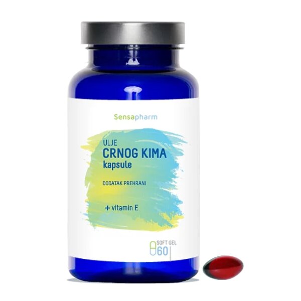 SensaPharm Ulje crnog kima 60 kapsula