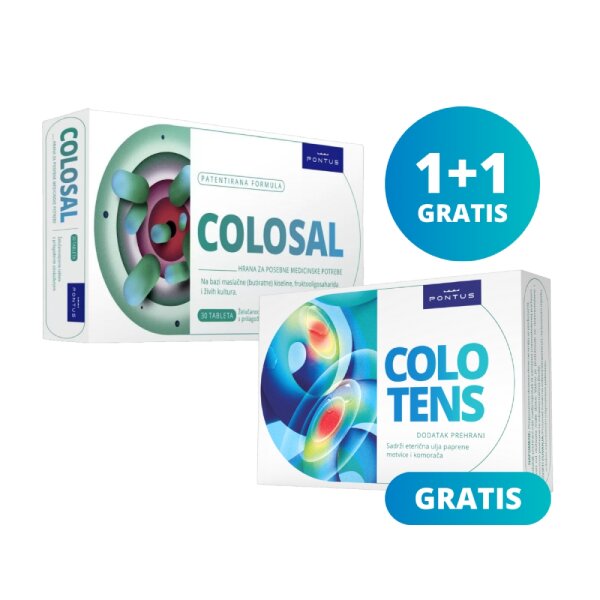 Colosal 30 tableta + gratis Colotens 15 kapsula