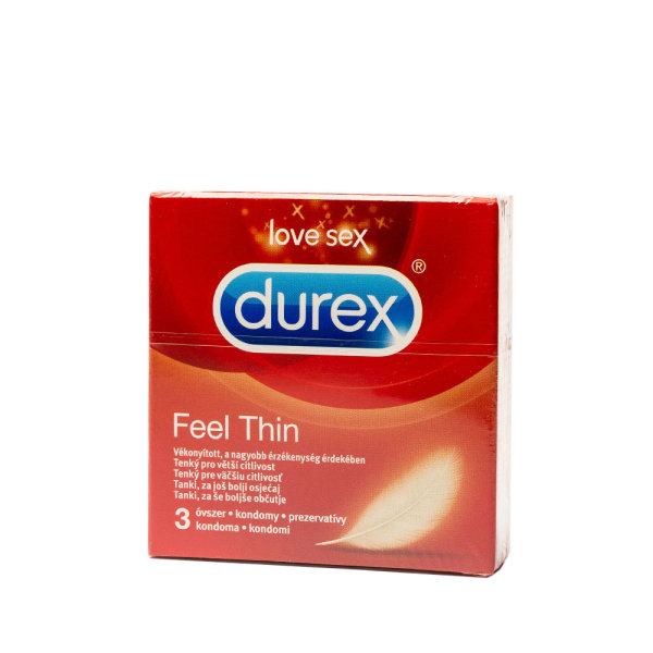 Durex Feel Thin kondomi 3 kom