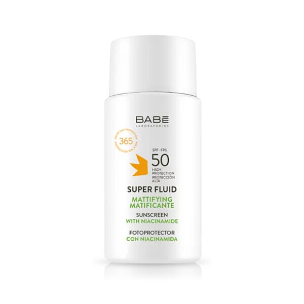 Babe Laboratorios Sun Super Fluid Mattifying SPF50 50 ml