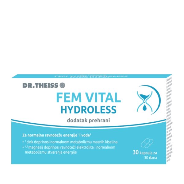 Dr. Theiss Fem Vital Hydroless 30 kapsula