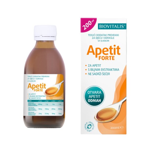 Biovitalis Apetit forte 200 ml