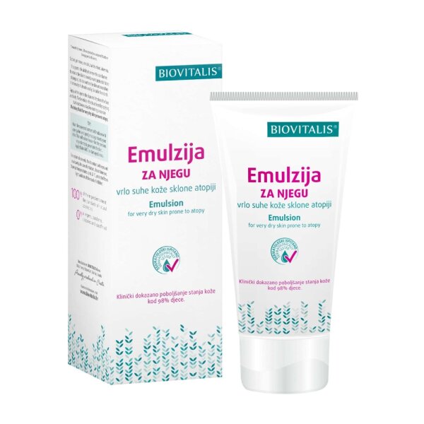 Biovitalis Emulzija za njegu vrlo suhe kože sklone atopiji 150 ml