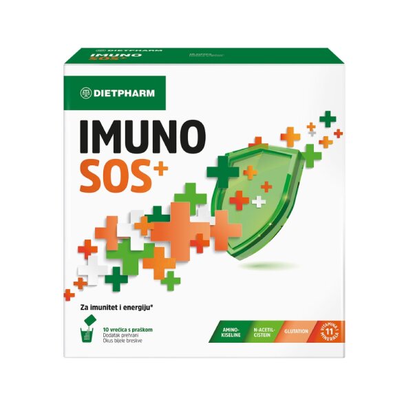 Dietpharm Imuno SOS+ prašak 10 vrećica