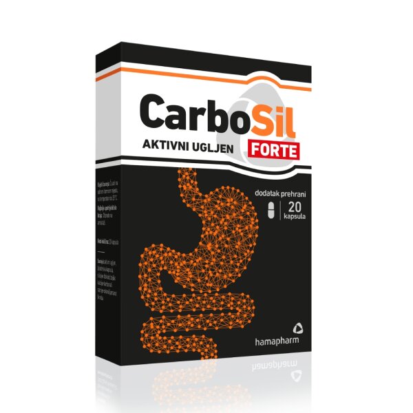 Hamapharm Carbosil Forte 20 kapsula