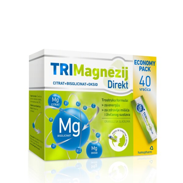 Hamapharm TRIMagnezij direkt 40 vrećica