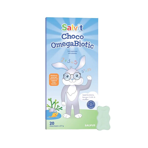 Salvit Choco Omegabiotic 20 čokoladnih medvjedića