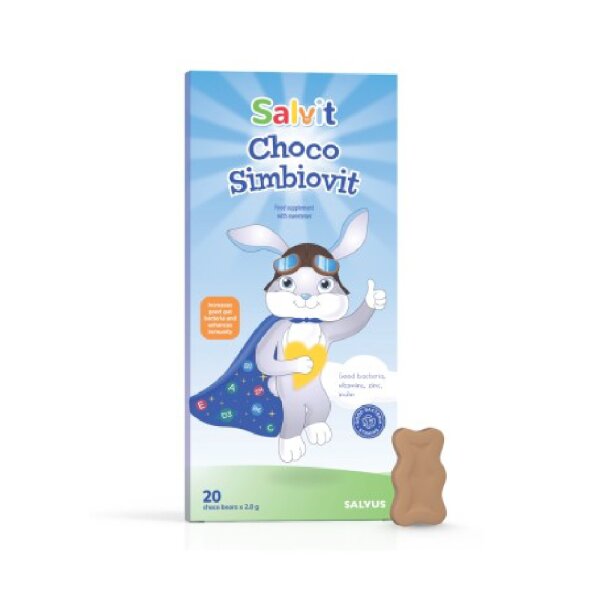 Salvit Choco Simbiovit 20 čokoladnih medvjedića