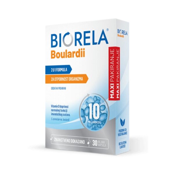 Biorela Boulardii 30 kapsula