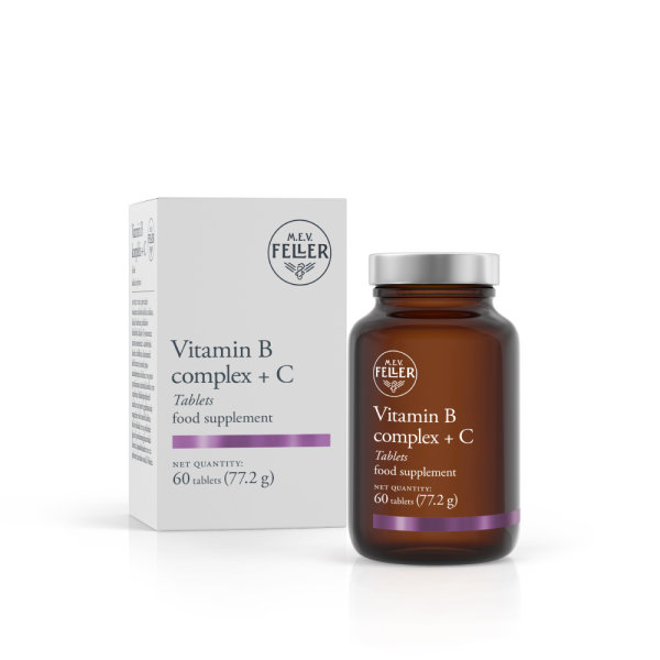 M.E.V. Feller Vitamini B kompleks + C 60 tableta