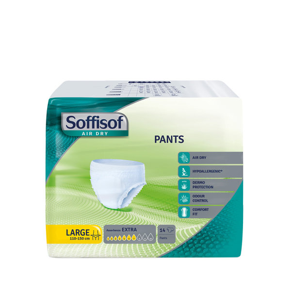 Soffisof Air dry pants extra L pelene-gaćice 14 komada