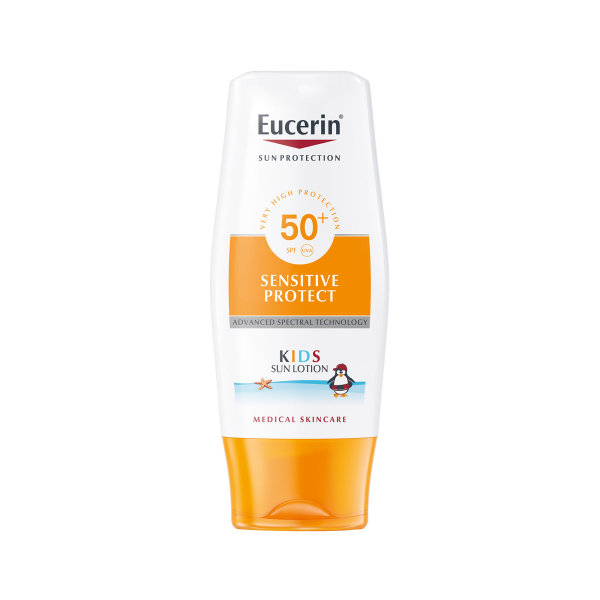 Eucerin Sensitive Protect Kids losion za zaštitu dječje kože od sunca SPF50+ 150 ml
