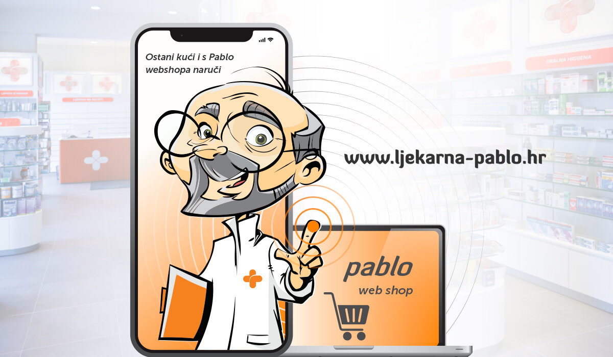 Magistar Pablo promovira Pablo web shop prodaju.